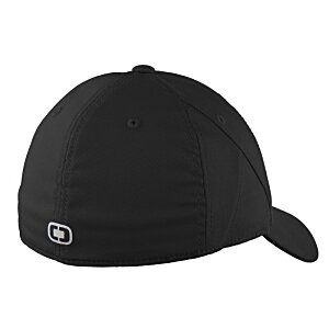 Additional Image 2 - a black hat with a white logo