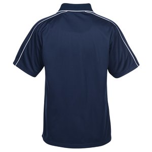 Additional Image 1 - a back of a blue shirt