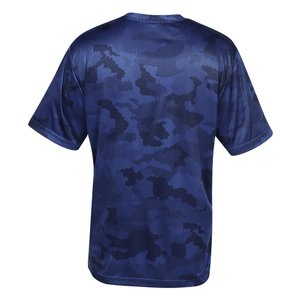 Additional Image 1 - a blue shirt with a pattern on it