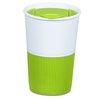 Additional Image 2 - a green and white cup