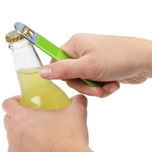 Additional Image 1 - a hand opening a bottle of beer