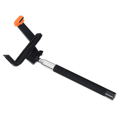 Additional Image 2 - a black and silver selfie stick