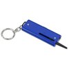 Additional Thumbnail Image 3 - a blue key chain with a key ring