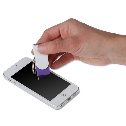 Additional Image 5 - a hand holding a white cell phone