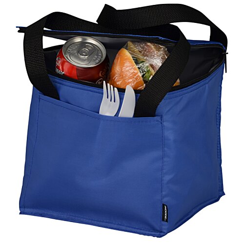 Additional Image 3 - a blue bag with food in it