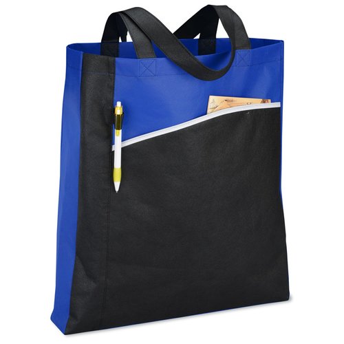 Additional Image 1 - a blue and black bag