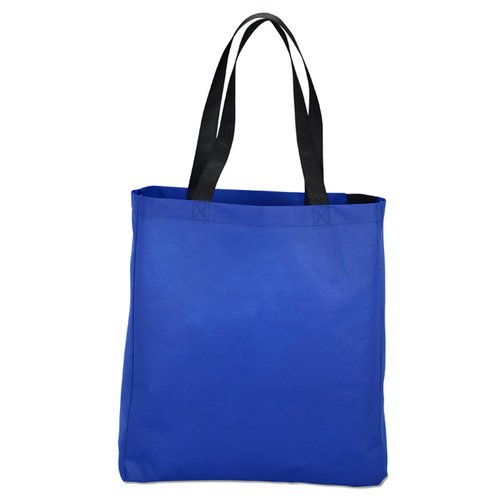 Additional Image 2 - a blue bag with black handles