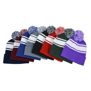 Additional Image 1 - a group of different colored hats