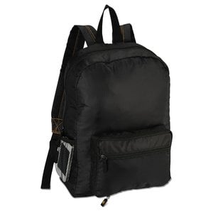 Additional Image 1 - a black backpack with a strap