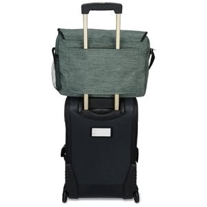 Additional Image 3 - a black and grey bag with handle