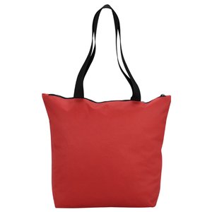 Additional Image 2 - a red bag with black handles
