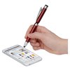 View Image 2 of 7 of Stylus Phone Stand Twist Pen with Screen Cleaner