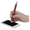 View Image 3 of 7 of Stylus Phone Stand Twist Pen with Screen Cleaner