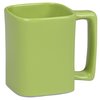 View Image 2 of 4 of Square Ceramic Mug - 10 oz. - Colors