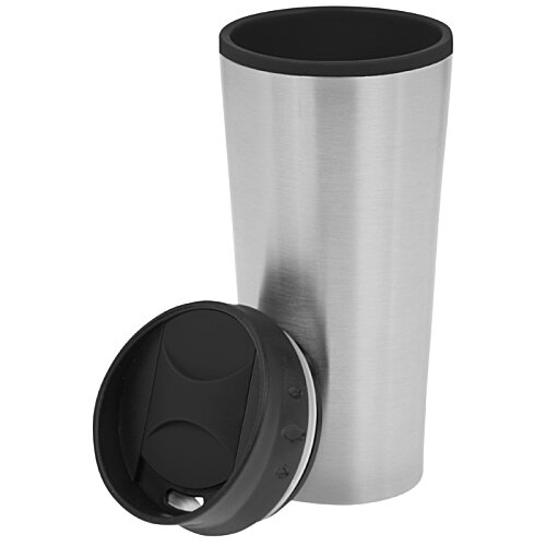 Additional Image 1 - a silver and orange cup