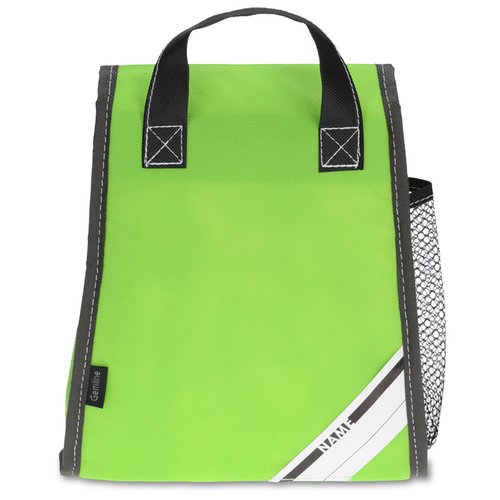 Additional Image 1 - a green bag with black handles
