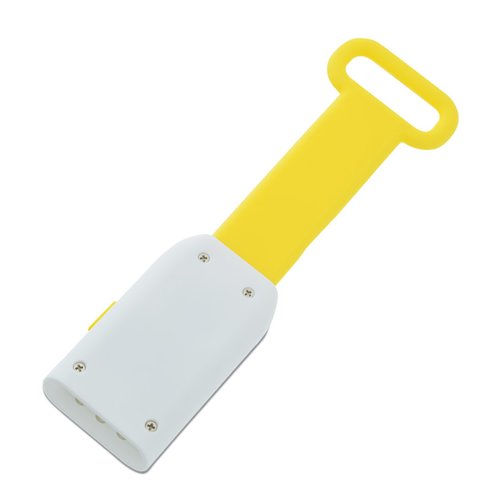 Additional Image 1 - a yellow and white plastic strap