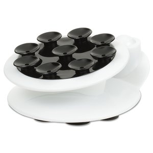 Additional Image 3 - a white object with black objects on it