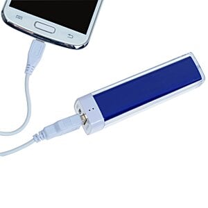 Additional Image 3 - a cell phone charging with a blue rectangle