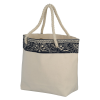 View Image 2 of 2 of Americana Bandana Cotton Tote - Embroidered