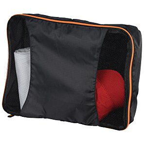 Additional Image 2 - a black bag with a red object inside