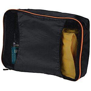 Additional Image 4 - a black bag with a yellow inside