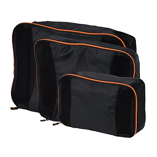 Additional Image 1 - a black and orange bag