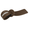 View Image 2 of 5 of Whizzie SpotterTie Luggage Tag - Football - Large