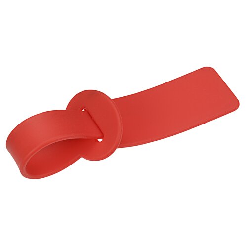 Additional Image 1 - a red rubber band on a white background