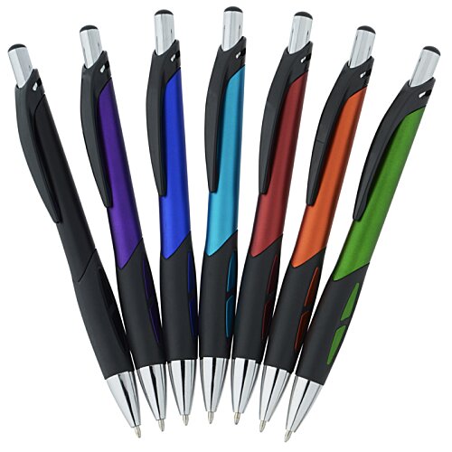 Additional Image 2 - a group of pens in a row
