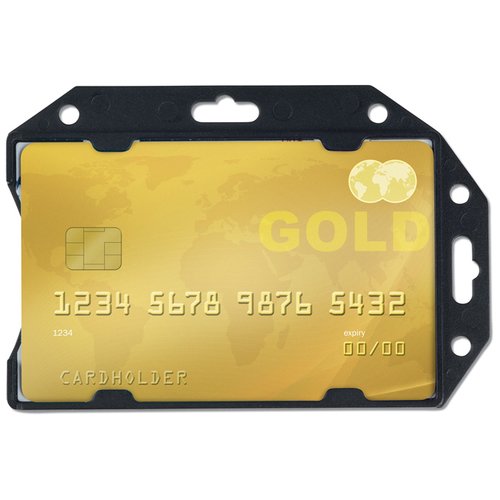 Additional Image 1 - a gold rectangular object with black edges