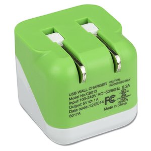 Additional Image 2 - a green and white adapter