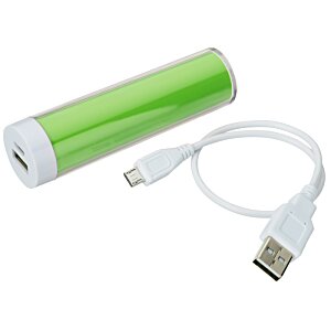 Additional Image 2 - a green battery with a white cord