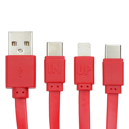 Additional Image 3 - a group of green usb cables