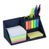 Additional Thumbnail Image 4 - a black desk organizer with colorful pens and sticky notes