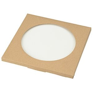 Additional Image 2 - a white circle in a brown square