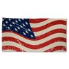 View Image 2 of 2 of American Flag Towel and Tote Set