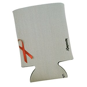 Additional Image 1 - a white can with red ribbon