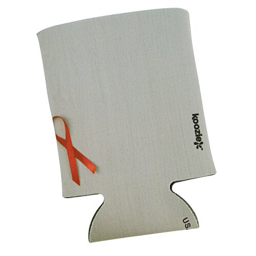 Additional Image 1 - a white can with red ribbon