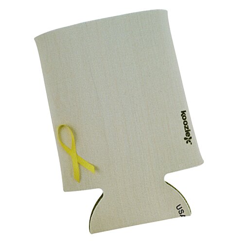 Additional Image 1 - a white paper with a yellow ribbon