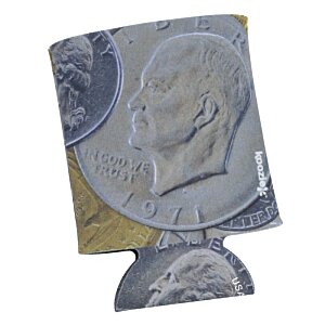 Additional Image 1 - a silver coin with a face on it