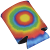 View Image 2 of 3 of Koozie® Chill Collapsible Can Cooler - Tie-Dye Bullseye