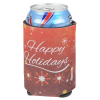 View Image 2 of 4 of Koozie® Holiday Can Cooler - Happy Holidays
