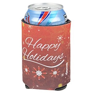 Additional Image 1 - a can in a red and white cooler