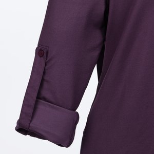 Additional Image 3 - a close up of a purple jacket
