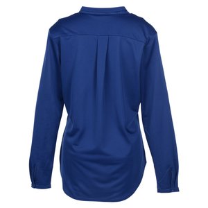 Additional Image 3 - a blue shirt on a white background