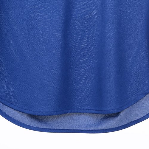 Additional Image 1 - a blue skirt with a white background