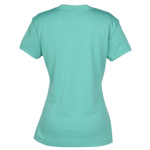 Additional Image 1 - a back of a blue shirt