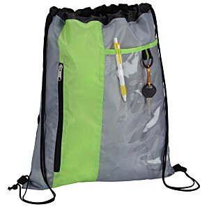 Additional Image 1 - a green and grey backpack