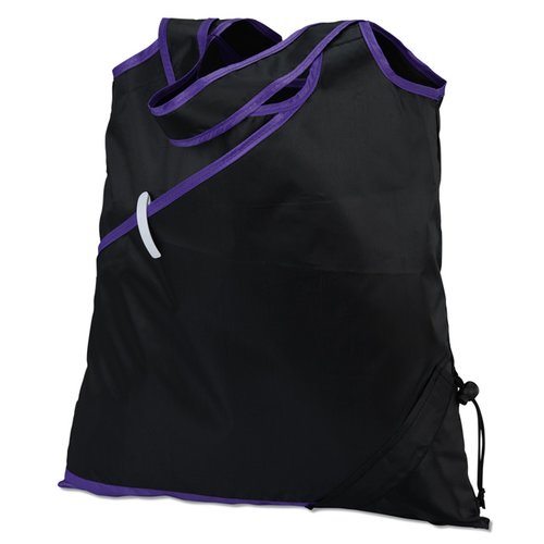 Additional Image 1 - a black and purple bag